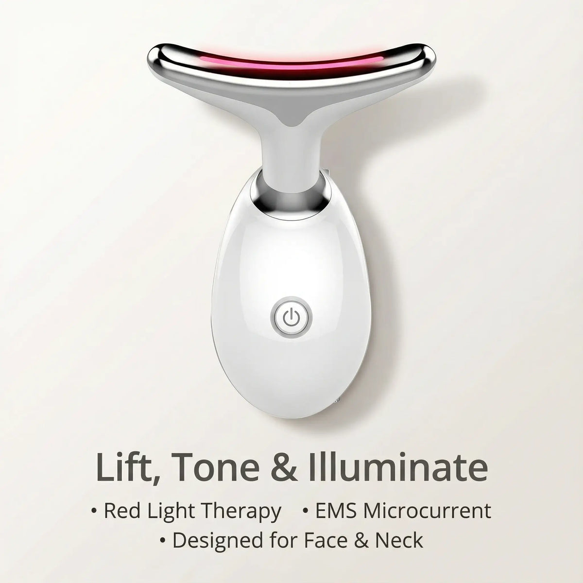 EMS RED LIGHT THERAPY FACE NECK LIFT WRINKLE REMOVER