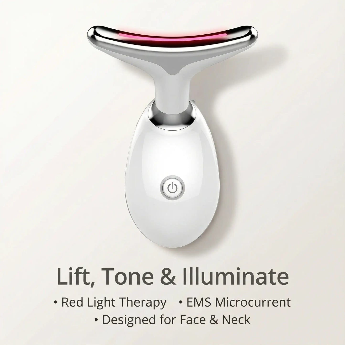 EMS RED LIGHT THERAPY FACE NECK LIFT WRINKLE REMOVER