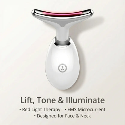 EMS RED LIGHT THERAPY FACE NECK LIFT WRINKLE REMOVER